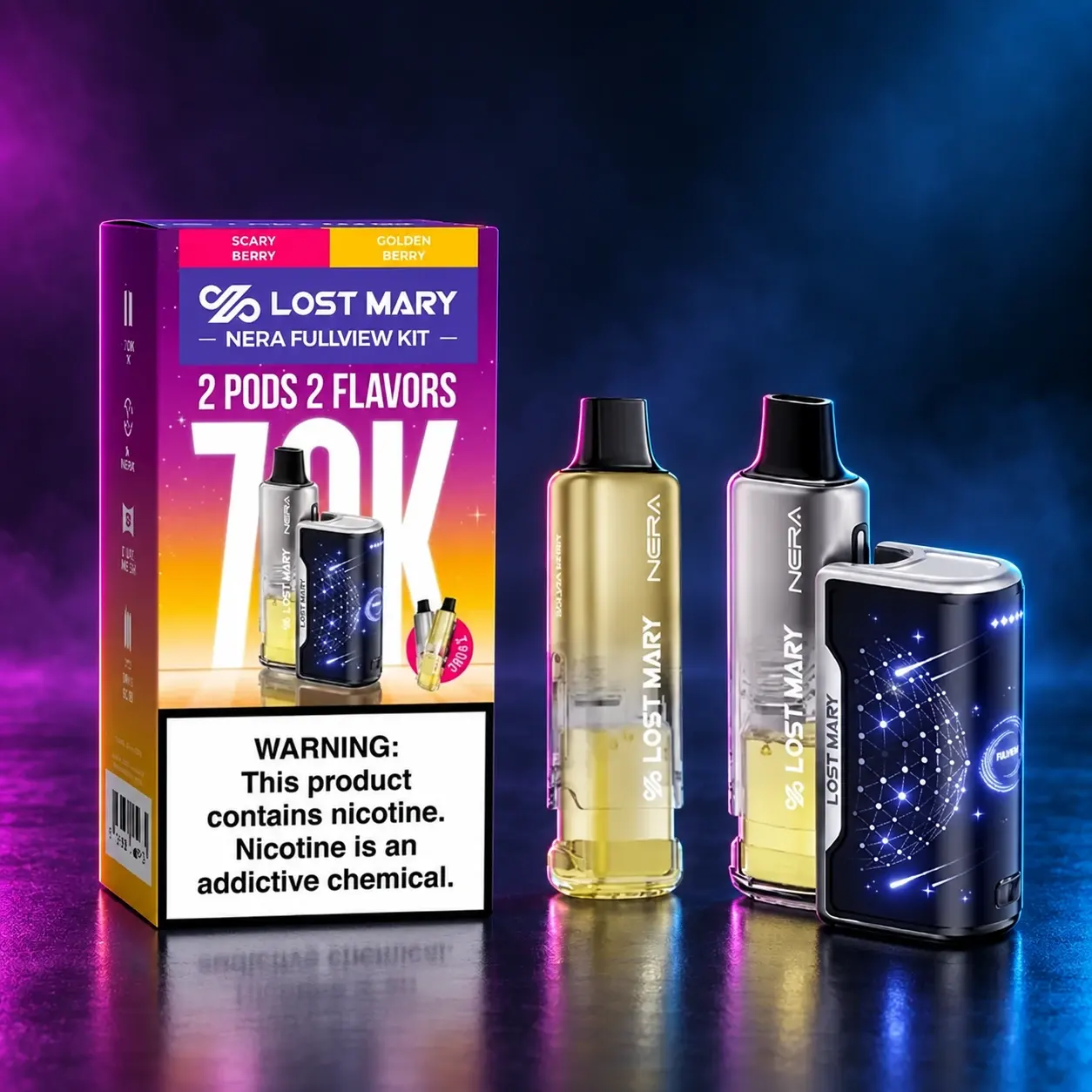 Lost Mary Nera 70k Disposable Starter Kit