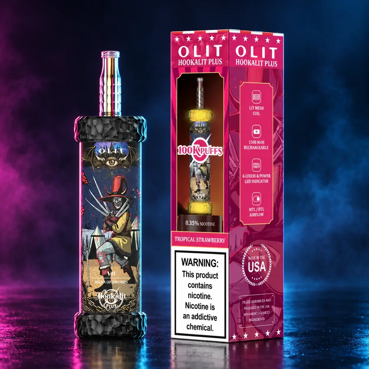 Olit Hookah Plus 100K Disposable