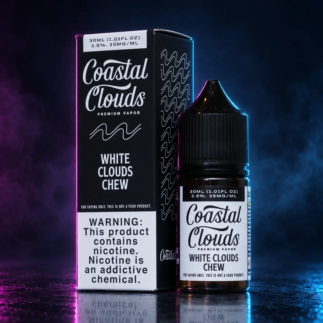 Coastal Clouds 100ml - 3mg White Clouds