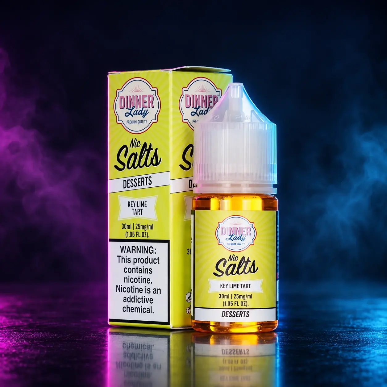 Dinner Lady / 100ml - 6mg Vanilla Tart
