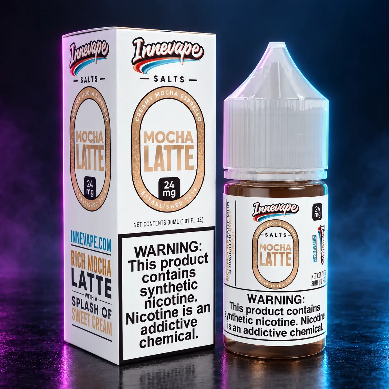 Innevape / 100ml - 3mg Mocha Latte