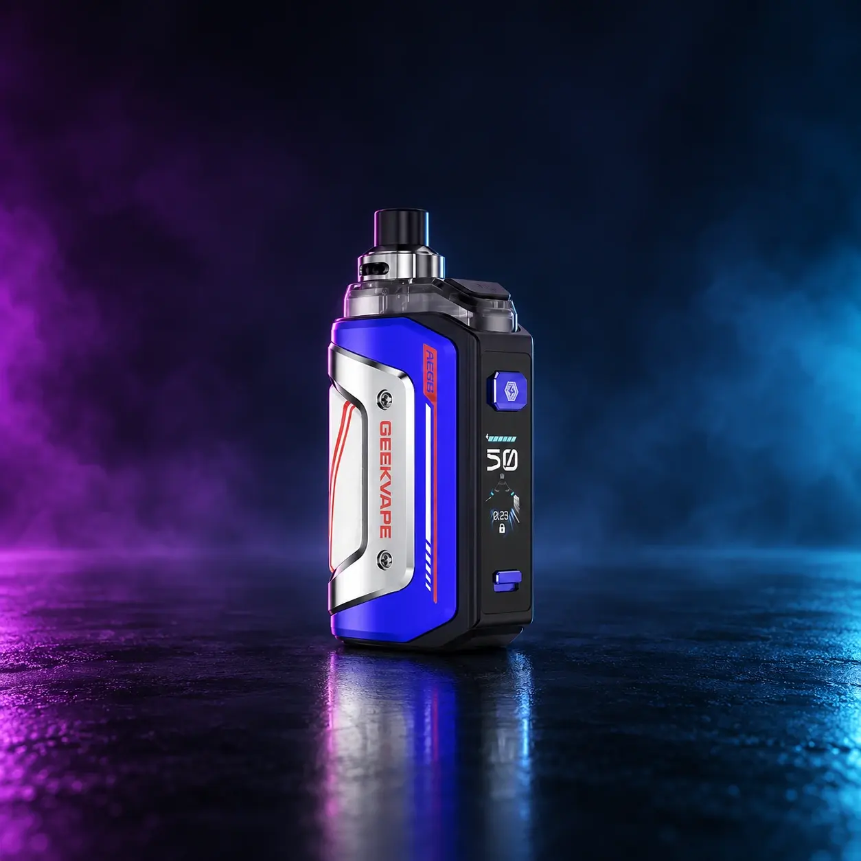 Geekvape Aegis Hero 5 Starter Kit - Racing Blue