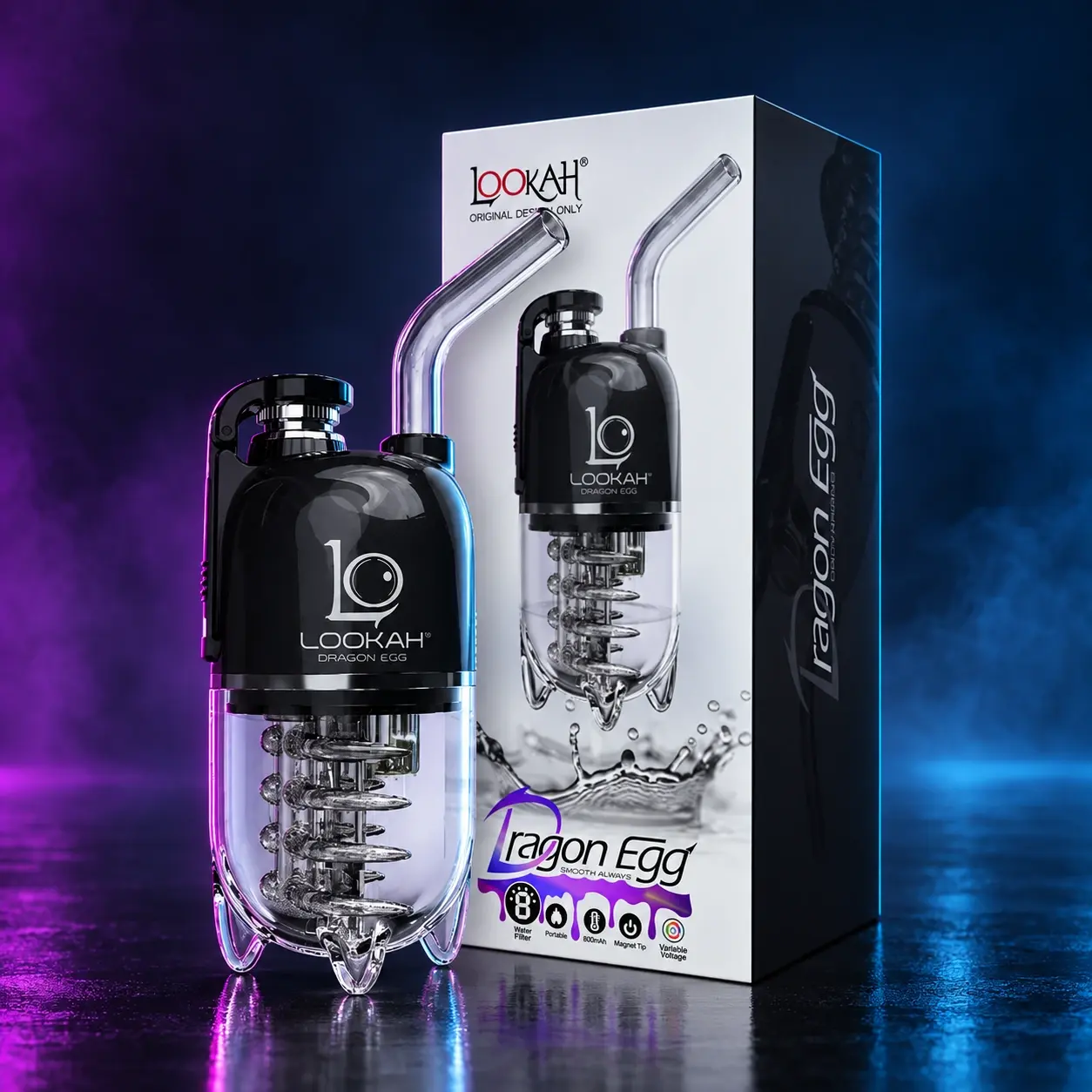 Lookah Dragon Egg Starter Kit  - Blue
