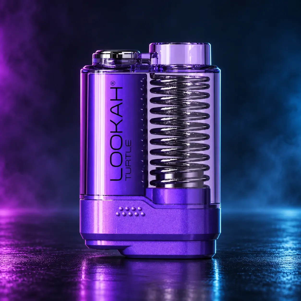 Lookah Turtle 510 Cartridge Battery - Purple